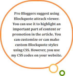 13 example blockquote style css