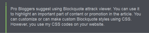 blockquote css example 1